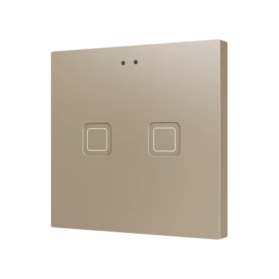 ZENNIO ZVIT2C Tecla 2. PC-ABS Capacitive push button - 2 buttons