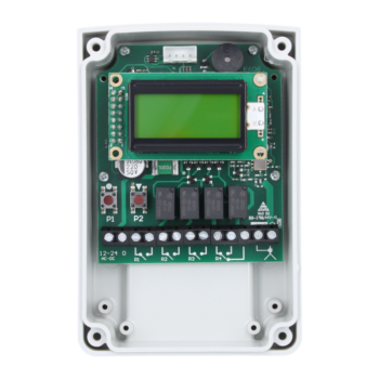 CDVI SEL2641R433XPL54 Ricevitore a 4 Relè da esterno con display