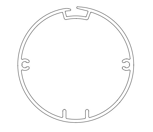 NICE 788.01.00 Nose 65x1.8 Drawstring wheel + crown