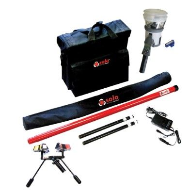 ARITECH INCENDIO TS816 Kit per test sensori composto da palo telescopico per raggiungere una altezza massima di 6 mt.