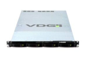 TKH SECURITY NVH-1004XR Video server 19", 1U, 4 bay HS, Xeon, SSD