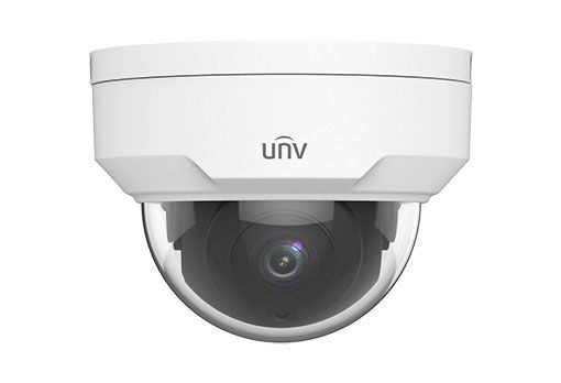 UNIVIEW IPC324LR3-VSPF40-D Telecamera dome fissa IR di rete da 4MP antivandalo