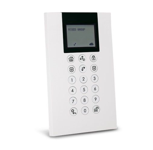 RISCO RW332KPP800D Tastiera Radio PANDA Bidirezionale BIANCA con Prossimità (forniti 2 tag), 868MHz, solo per WiComm PRO