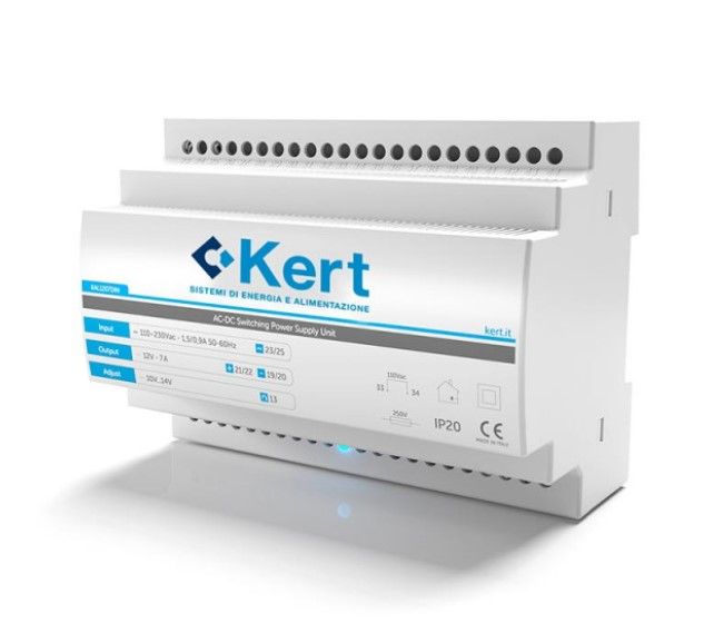 KERT KAL2405DIN Alimentatore modulare 24V 4.5A. 108W