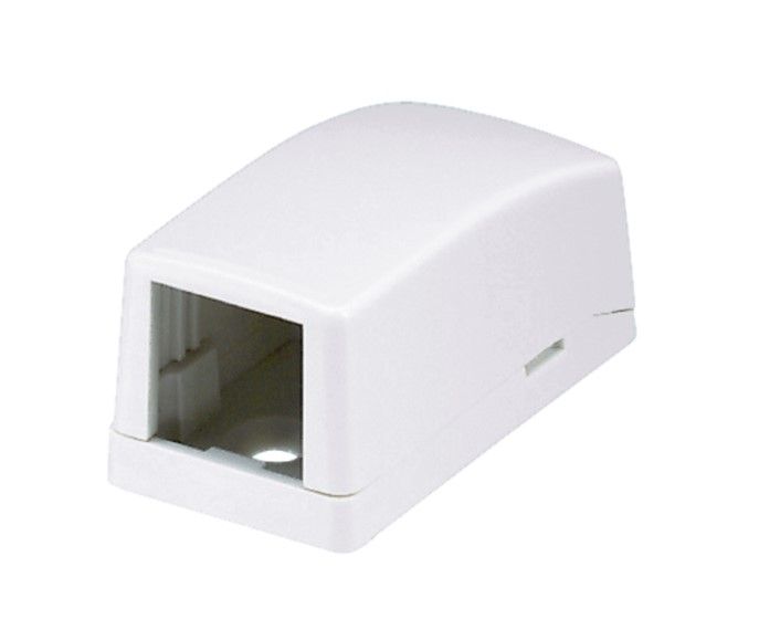 PANDUIT CBX1IW-A Surface Mount Box- 1 Port- Off White