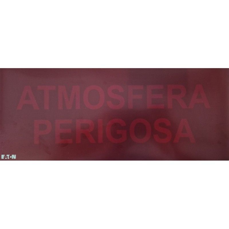 COOPER CSA INCENDIO CSA08689-1 DICITURA 5955 PT ATMOSFERA PERIGOSA