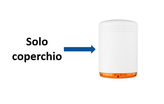 VENITEM 23.28.45 Coperchio HOLA bianco opaco