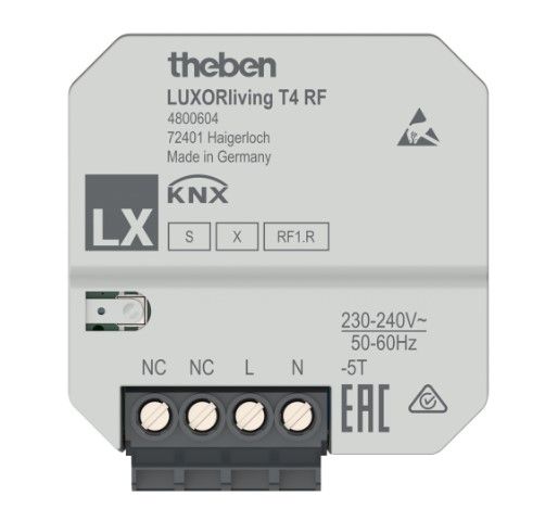 THEBEN 4800604 LUXORliving T4 RF KNX RF ACTUATOR