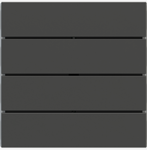 EKINEX EK-TRO-GAL Pack of 4 series horizontal rectangular buttons
