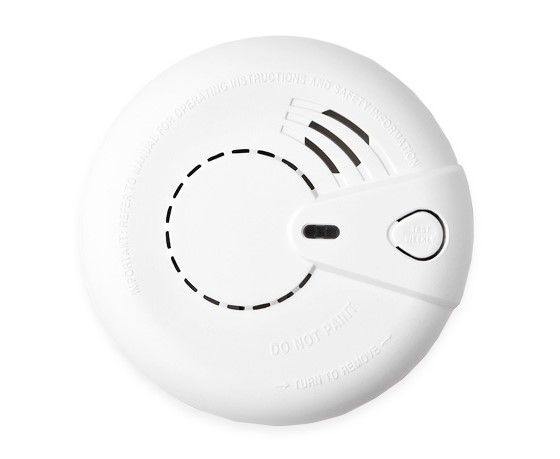 ELDES EWF1CO Rivelatore combinato di fumo e CO senza fili bidirezionale, fissaggio a soffitto, colore bianco. Fornito con pila al litio 9 V.