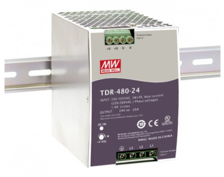 MEANWELL TDR-480-24 TDR-480-24 Trifase Industriale