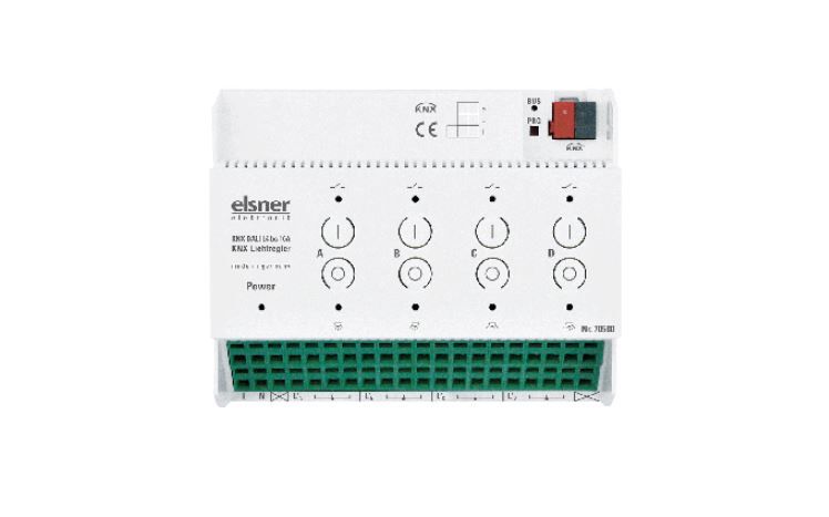 ELSNER 70580 KNX DALI L4 bc 16 A Actuator for DALI Light Control- 4 Outputs