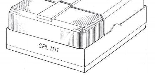 RIB CPL1111 CARTER SBARRA ECO (PC/ABS) RAL9006
