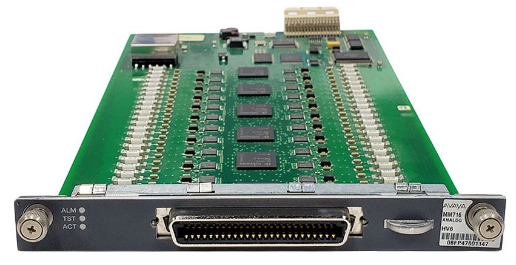 AVAYA 700466642 MM716 ANALOG MEDIA MODULE 24 FXS - NON GSA