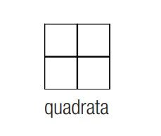 EKINEX EK-TQQ-GB Tasto quadrato metallo ( 4pz ) - per pulsante serie FF