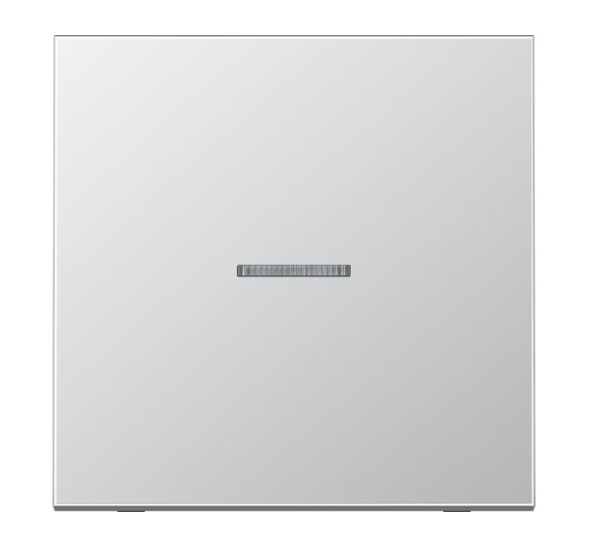 JUNG AL10911STRF Pulsante KNX RF, 1 canale, alluminio