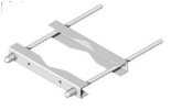 UNISTAB AD3806W supporto a parete per palo d. 100÷300mm viti M16x