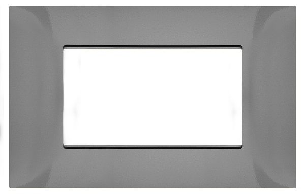 MAPAM 6003-08 Placca Tecnopolimero Gem 6003-08 3P Grigio Scuro