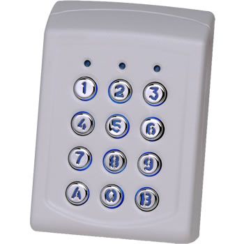 ALLMATIC 12005307 RK3 AM 10-channel Rolling Code radio keyboard - 99 Users