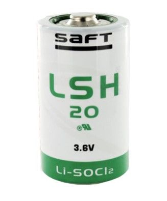 TKH SECURITY 003925 Batteria al litio 3,6 V 13 Ah (tipo D)