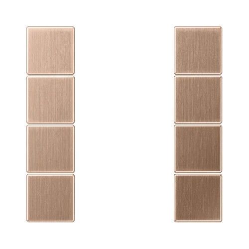 JUNG BRG2504TSA Copritasti per sensore 4 canali F50, rivestimento