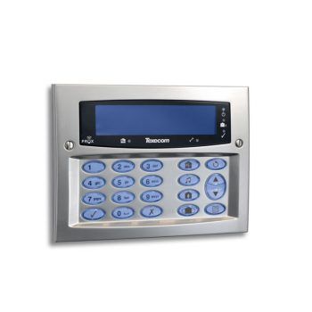 VIMO C1VERPRELCDEFMW Tastiera Premier Plastica basso profilo bianca  LCD 32 caratteri grandi + Prox