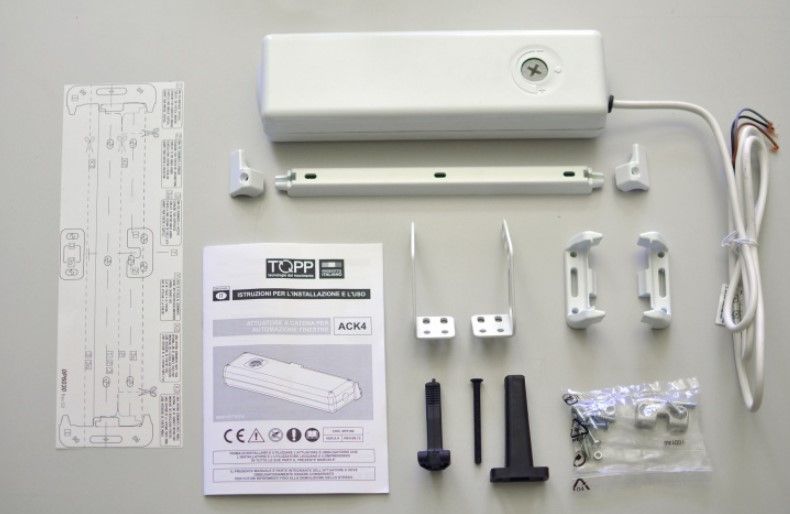 TOPP 3A11#000003992 ACK4 24V chain actuator RWA version - white 