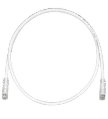 PANDUIT UTPSP1MY Patch Cord in Rame- Cat 6- Off White UTP Cable- 1 Meter