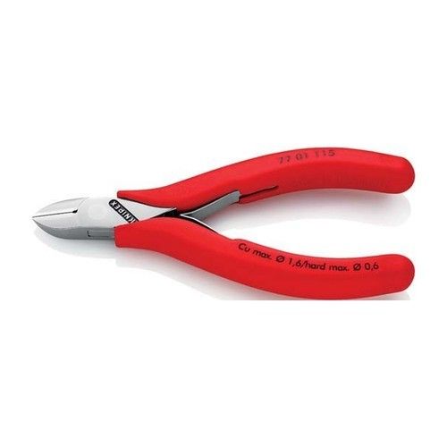 KNIPEX 77 01 115 SB Side cutter for electronics