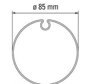 FAAC 132225 85 OVIVA TUBE ADAPTER