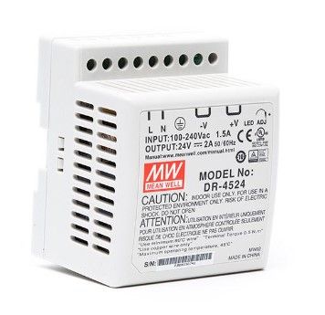 PLEXA KA-D-AL/24V2 Alimentatore switching 24Vdc 2A per installazione