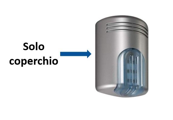 VENITEM 23.27.18 Coperchio DUCALE grigio opaco