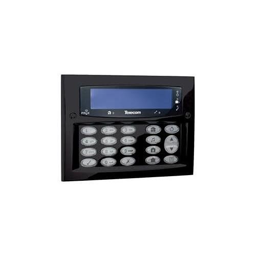 VIMO C1VERPRELCDESMD Tastiera Premier Metallo nero diamond  LCD 32 caratteri grandi + Prox 