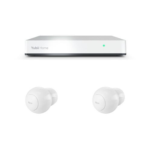 NICE YUBII HEAT_KIT 1 Yubii Home Gateway + 2 Heat-Control