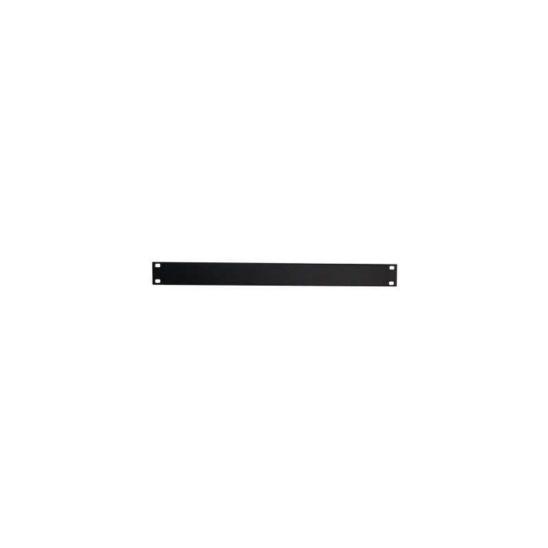 WP RACK WPN-ABP-1-B 1U BLANK PANEL, BLACK RAL 9005