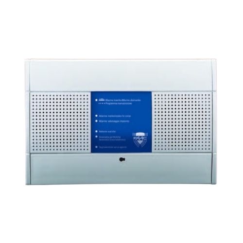 FAAC 101201 CENTRALE ALLARME H4 CON SIRENA+COMIBINAZIONE TELEFONICA