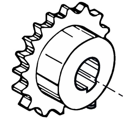 2055L Pignone 1/2 Z20 Per MEC 200LB FADINI 2055L