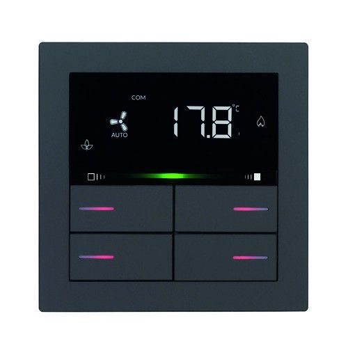 EELECTRON BKT4FX-0724 KIT 4 TASTI TERMOSTATO/UMIDOSTATO FENIX GRIGIO 072
