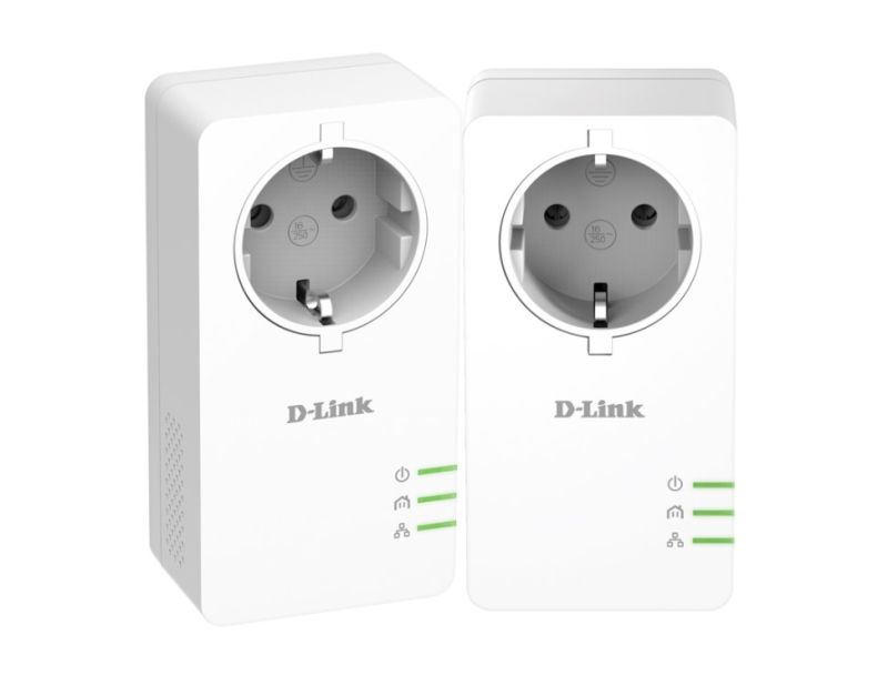 D-LINK DHP-P601AV POWERLINE AV2 1000 HD PASSTHROUGH