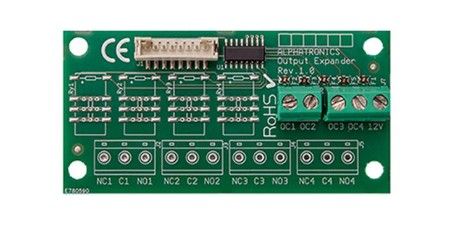 TKH SECURITY 4668 UNIi 4 OC output expansion board