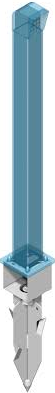 UNISTAB PT5500Z column 55 cm rinf. with orbital adjustment