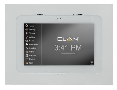 XTP12RBKT-W Touch panel ELAN Kit retrò per montaggio a incasso per XP12 con angoli arrotondati in bianco