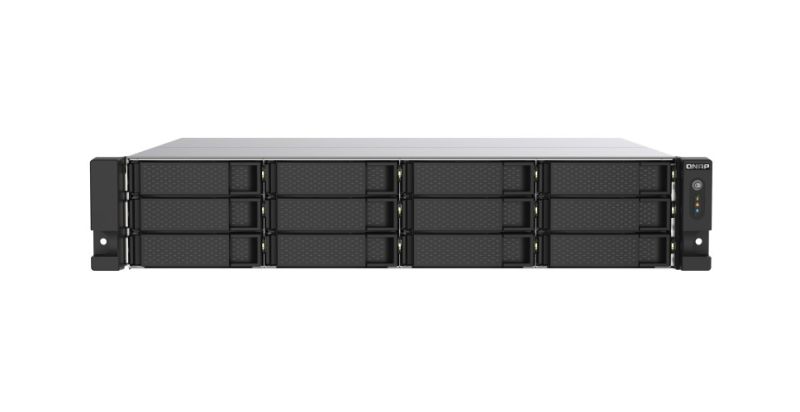 QNAP TS-1253DU-RP-4G Intel® quad-core 2.0 GHz NAS with 2.5GbE and feature-rich office application