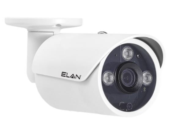 EL-IP-OBF4-WH Telecamere IP ELAN Sorveglianza IP Obiettivo Fisso 4MP Out