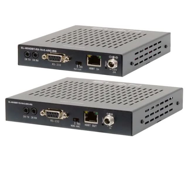 ELAN EL-4KHDBT-KIT-70-E-ARC-IR HDBaseT HDBaseT Extender Set - 100m (4K up to 70m)