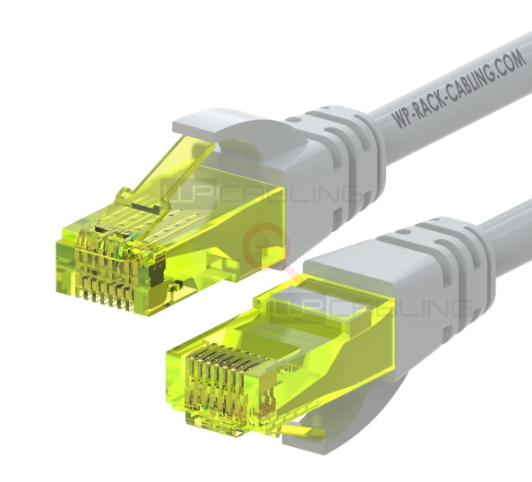 WP RACK WPC-PAT-6AU100 PATCH CABLE CAT.6A U-UTP 10 m. LS0H GRAY