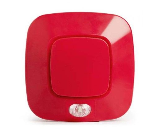 INIM FIRE IS2011RE Acoustic wall alarm low consumption red