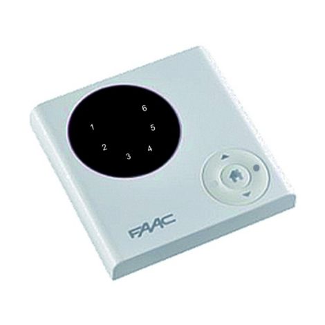 FAAC 132121 TRASMITTENTE MURALE TMODE - 6 CANALI