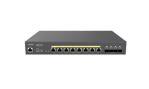 ENGENIUS ECS2512FP Cloud Managed Switch 8-port 2.5GbE Poe.AF-at-BT 24