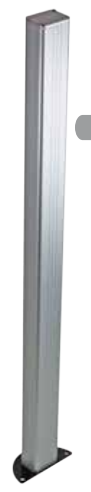 ABTECNO APE-534-1120 COLONNINA UNIVERSALE IN ALLUMINIO H=1200 MM CON PIASTRA BASE
